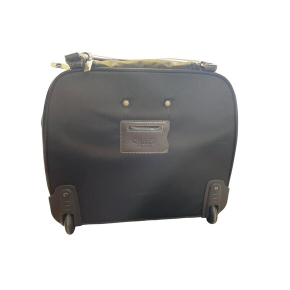 Ralph Lauren Chaps green Rolling Carry-On overnight Luggage Bag SKU 8697 - Picture 7 of 16